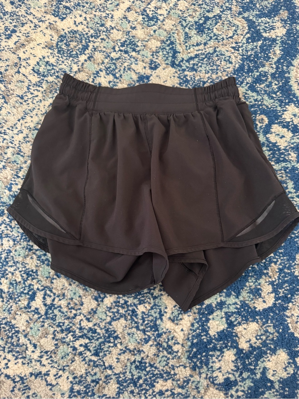 lululemon athletica Black Layered Running Shorts